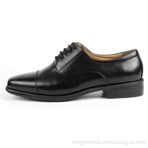 Men Oxford Vulcanize Rubber Sole Dress Shoe Lether Shoes